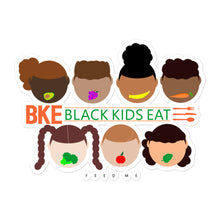 Load image into Gallery viewer, Black Kids Eat (BKE) Bubble-free stickers